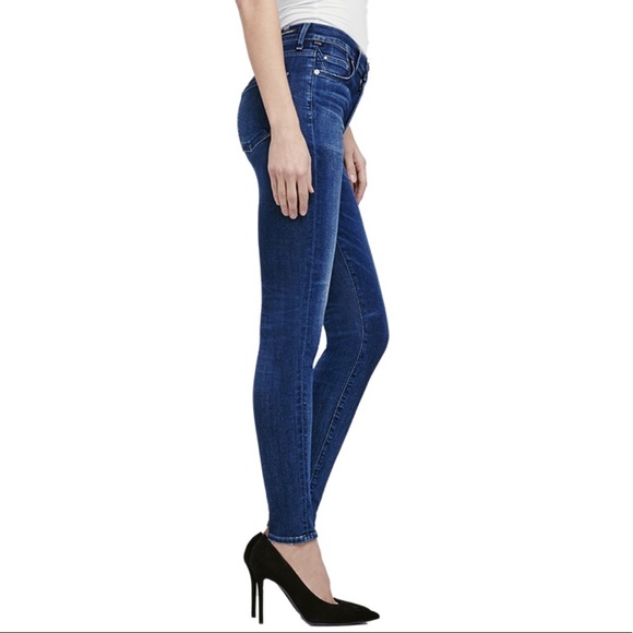 Citizens Of Humanity Denim - Citizens of Humanity Rocket High Rise Skinny Jean in Waverly Dark Blue 28